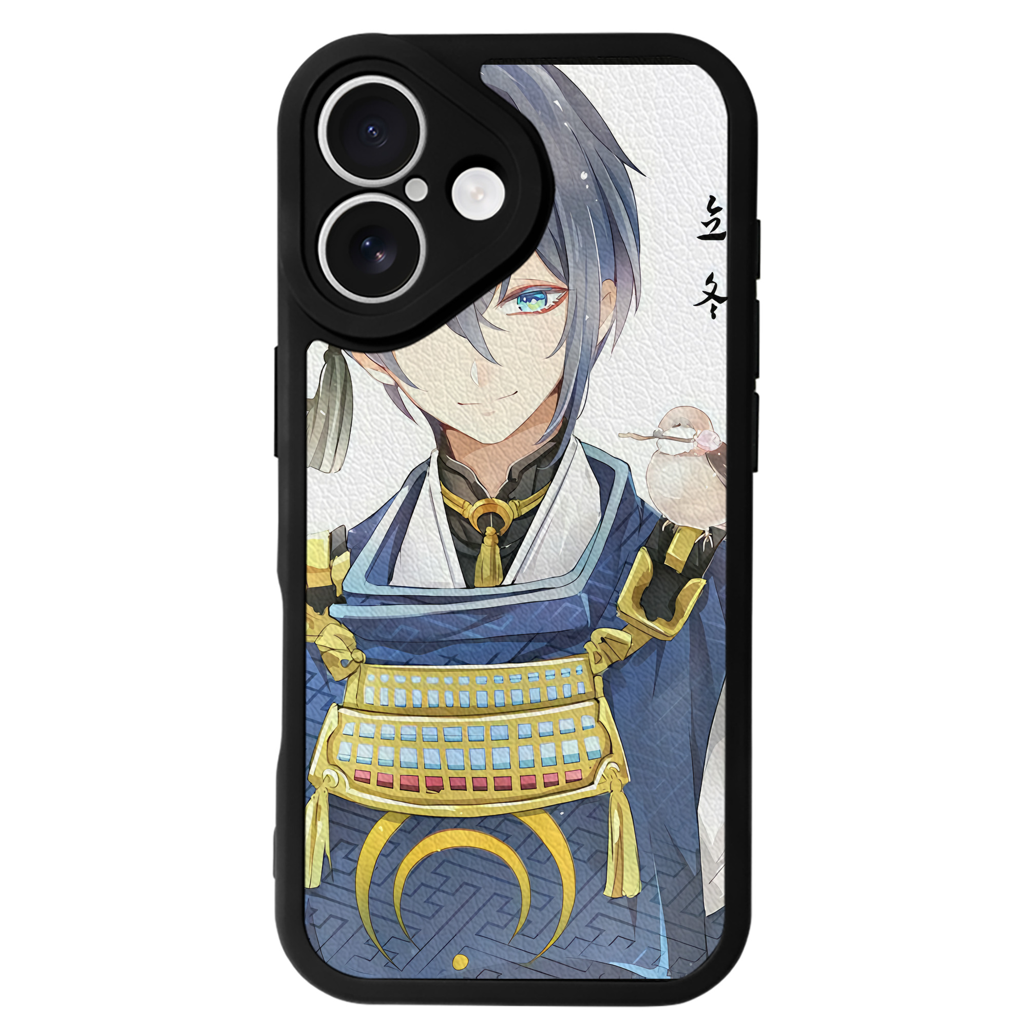 （画像用） 刀剣乱舞 Touken Ranbu 【iPhone 16シリーズ対応】シリコンスマホケース（レザー調） 材質：シリコン